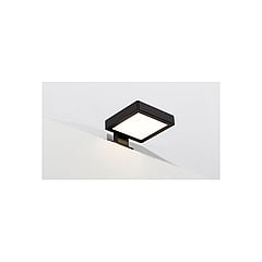 Plieger Stream Nero opbouw LED verlichting vierkant 230V incl. bevestiging zwart
