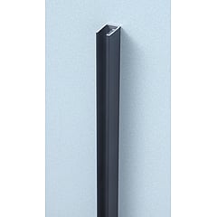 Sub 066 wandprofiel walk-in 200 cm voor 8 mm glasdikte, mat zwart