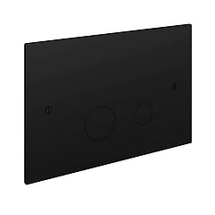 Hotbath Cobber bedieningspaneel geschikt voor Geberit UP320 17 x 25 x 0,4 cm, mat zwart
