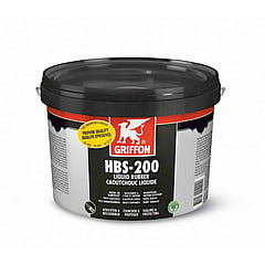 Griffon Hbs-200 liquid rubber 5 liter, zwart