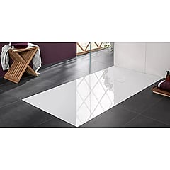 Villeroy & Boch Excello rechthoekige douchevloer met UltraCore-technologie 4 x 90 x 140 cm, Stone White