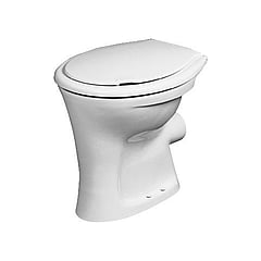 Sub 160 verhoogd staand vlakspoel toilet 46,5 x 36 x 45,5 cm, wit