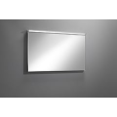 Sub 16 spiegel met LED-verlichting en dimmer 100 x 60 cm, zilver