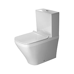 Duravit DuraStyle staand toilet diepspoel 37 x63 cm, met WonderGliss, wit