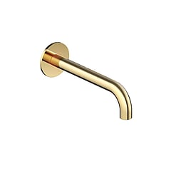 Hotbath Cobber uitloop 18 cm, natural brass