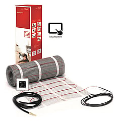 Danfoss ECmat™ 150T elektrische vloerverwarming set met DEVlreg™ Touch 9m², 1350w