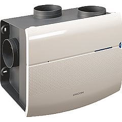 Orcon MVS-15P mechanische ventilatiebox met perlix stekker 38,9 x 44,9 x 30,3 cm, wit