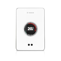 Bosch EasyControl Single slimme kamerthermostaat m. individuele ruimteregeling (tot 20 vertrekken) wit