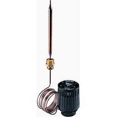 Danfoss RAVI PN10 43-65 thermostaatknop standaard 2m, zwart