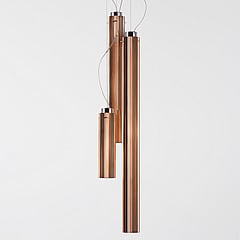 Kartell•LAUFEN Rifly hanglamp 60x8cm, koper