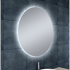 Sub Soul spiegel met dimbare LED verlichting en spiegelverwarming 80 cm