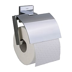 Tiger Items toiletrolhouder met klep 13,1 x 5,3 x 12,8 cm, chroom