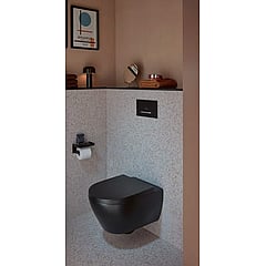 Villeroy & Boch Subway 3.0 toiletzitting met softclose, quickrelease en CeramicPlus 4,2 x 37,4 x 43,8 cm, ebony