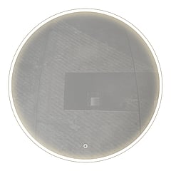 Wavedesign Round spiegel rond 80cm ledlicht en verwarming