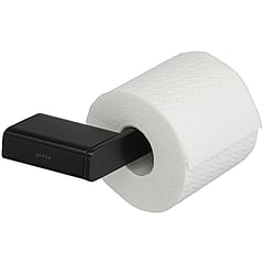 Geesa Shift toiletrolhouder rechts zonder klep 20,2 x 7,7 x 3 cm, zwart