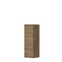 INK half hoge kast links 1 deur met greep hout decor 35x35x106cm, naturel eiken