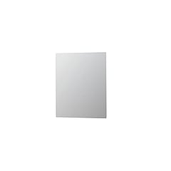 INK SP1 rechthoekige spiegel met aluminium frame 80 x 70 x 3 cm