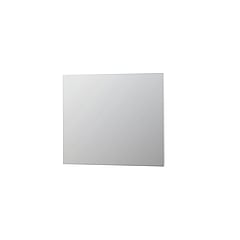 INK SP1 rechthoekige spiegel met aluminium frame 80 x 100 x 3 cm