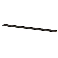 INK wandplank in houtdecor 3,5cm dik variabele maat voor vrije ophanging inclusief blinde bevestiging 180-275x20x3,5cm, intens eiken