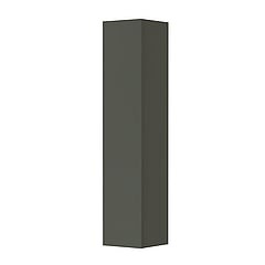 INK® hoge kast 1 deur links/rechts greeploos gelakt 36x37x169cm, mat beton groen
