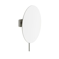 Hotbath Gal vergrotingsspiegel rond met wandmontage, ø 20 cm, geborsteld nikkel PVD