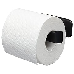 Tiger Tess toiletrolhouder zonder klep 14,5 x 8,1 x 4,5 cm, zwart