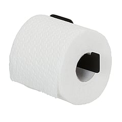 Tiger Colar toiletrolhouder zonder klep 16 x 6,9 x 5 cm, zwart