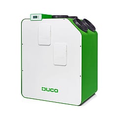 Duco DucoBox Energy Premium WTW unit, 325/460, 2 zones, rechts met heater, wit