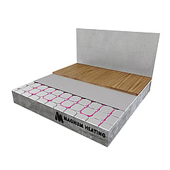 Magnum HeatBoard set isolatieplaten voor vloerverwarming 12 mm. van 78 x 8 cm, 5m2