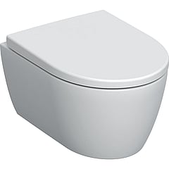 Geberit iCon compact wc pack met wandcloset rimfree 49 cm en softclose- en quickrelease zitting, wit
