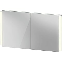 Duravit Ketho.2 spiegelkast met 2 deuren, LED-verlichting en sensorschakelaar 120 x 70 x 15,7 cm, wit