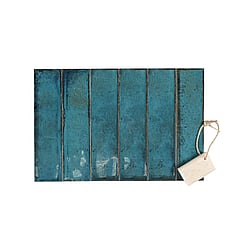 Cifre Cerámica Alchimia keramische wandtegel 7,5 x 30 cm, blue