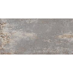 EnergieKer Flatiron keramische vloer- en wandtegel gerectificeerd 30 x 60 cm, silver