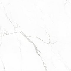 Cifre Cerámica Statuario keramische vloer- en wandtegel marmerlook gerectificeerd 60 x 60 cm, glanzend wit/zwart