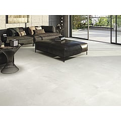 Baldocer Cerámica Arkety keramische vloer- en wandtegel betonlook gerectificeerd 60 x 60 cm, silver