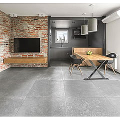 Kerabo North Feeling Day keramische vloer- en wandtegel betonlook gerectificeerd 90 x 90 cm, grijs