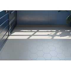 Cifre Cerámica Timeless hexagon vloer- en wandtegel 15 x 17 cm, White mat