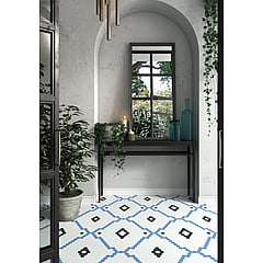 By Goof hexagon mozaiek mat voor vloer en wand 29,5 x 29,5 cm, white
