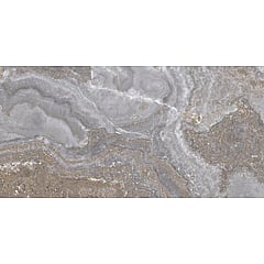 Cifre Cerámica Jewel keramische vloertegel natuursteenlook gerectificeerd gerectificeerd 60 x 120 cm, grey pulido