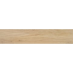 STN Cerámica Versat keramische houtlook vloer- en wandtegel gerectificeerd 30 x 150 cm, haya