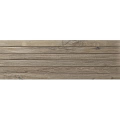 Baldocer Cerámica Northwood Strip keramische wandtegel houtlook gerectificeerd 33,3 x 100 cm, Elm