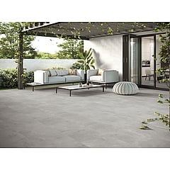 Baldocer Cerámica Arkety keramische vloer- en wandtegel betonlook gerectificeerd 60 x 60 cm, steel