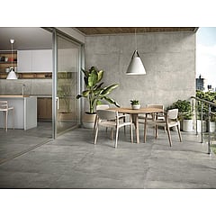 Baldocer Cerámica District keramische vloer- en wandtegel betonlook gerectificeerd 60 x 120 cm, grey