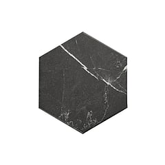 SAMPLE Cifre Cerámica Timeless hexagon vloer- en wandtegel 15 x 17 cm, marquina mat