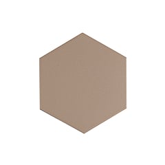 SAMPLE Cifre Cerámica Timeless hexagon vloer- en wandtegel 15 x 17 cm, Taupe mat