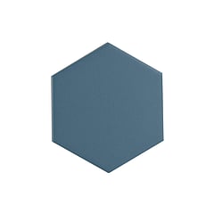 SAMPLE Cifre Cerámica Timeless hexagon vloer- en wandtegel 15 x 17 cm, Marine mat