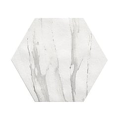 SAMPLE Fap Ceramiche Roma hexagon vloer- en wandtegel 21,6 x 25 cm, statuario mat