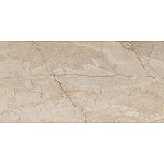 SAMPLE Cifre Cerámica Egeo keramische vloer- en wandtegel marmerlook gerectificeerd 60 x 120 cm, Cream pulido