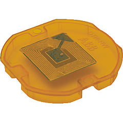 ABB deksel voor doos in wand/plafond Hafobox DTR, kunststof, oranje -