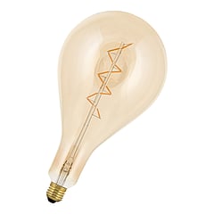 BAIL led-lamp Big Family, goud, dimbaar, voet E27, 3W, temp 2000K